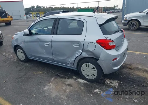 2017 Mitsubishi Mirage Es z USA, uszkodzony, nr VIN ML32A3HJ2HH020125